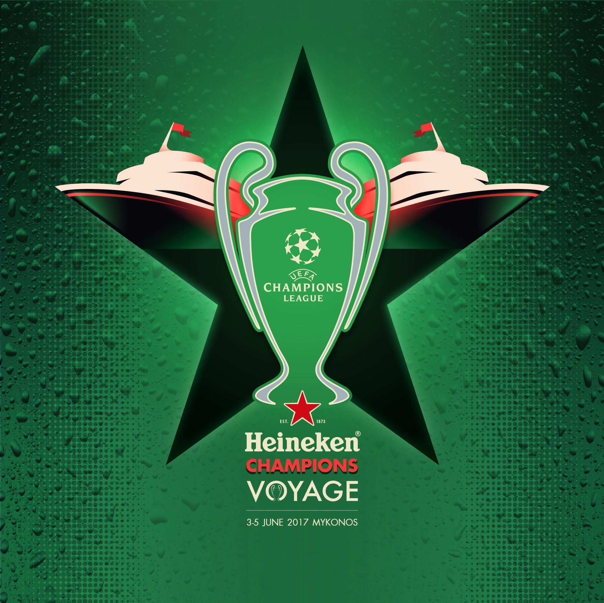 Το παγκόσμιο πάρτι του τελικού του UEFA Champions League έγινε στη Μύκονο από την Heineken (video)