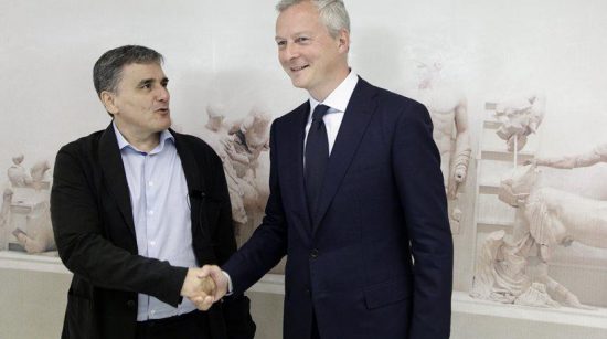 Αισιοδοξία στην συνάντηση Τσακαλώτου – Λε Μερ