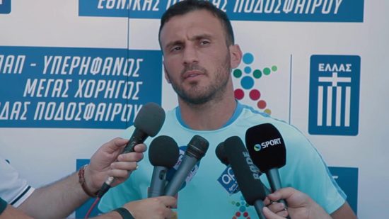 Ο ΟΠΑΠ βράβευσε τον Βασίλη Τοροσίδη για τις 90 συμμετοχές του στην Εθνική Ομάδα (video)