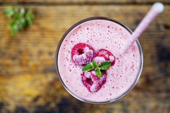 Smoothie ράσμπερυ – φράουλα