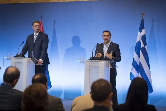 Αλεξάντερ Βούτσιτς: «Η Ελλάδα και η Σερβία μπορούν να υπολογίζουν η μία στην άλλη»