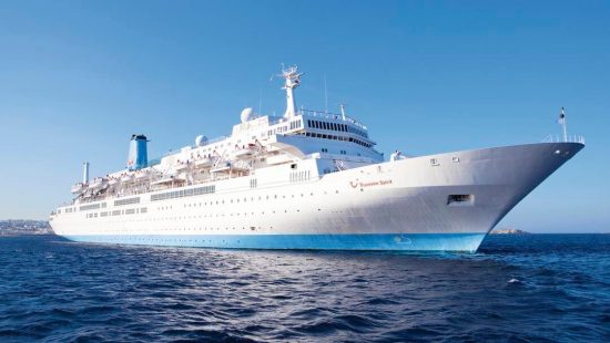 Η Celestyal Cruises ανακοινώνει την ανανέωση της ναύλωσης του Thomson Spirit στην Thomson Cruises
