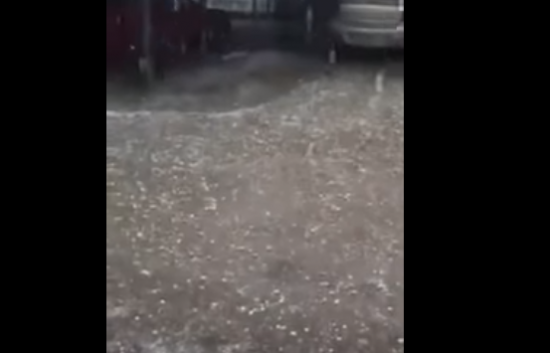 Μετά τον καύσωνα χαλάζι και καταιγίδες στον Έβρο (video)