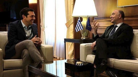 Τσίπρας σε Μοσκοβισί: Με επιτυχημένο τρόπο επιστρέφουμε σήμερα στις αγορές