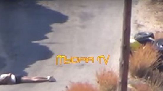 Τροχαίο-σοκ με γουρούνα στη Μύκονο (video)