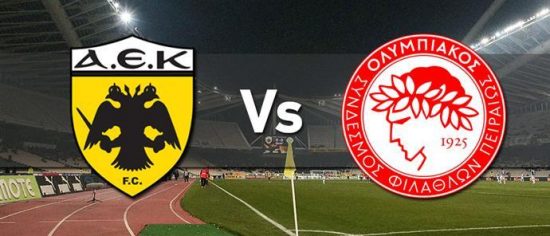 AEK-Oλυμπιακός: Ώρα για ντέρμπι με 220+ ειδικές στοιχηματικές επιλογές στο Stoiximan.gr!