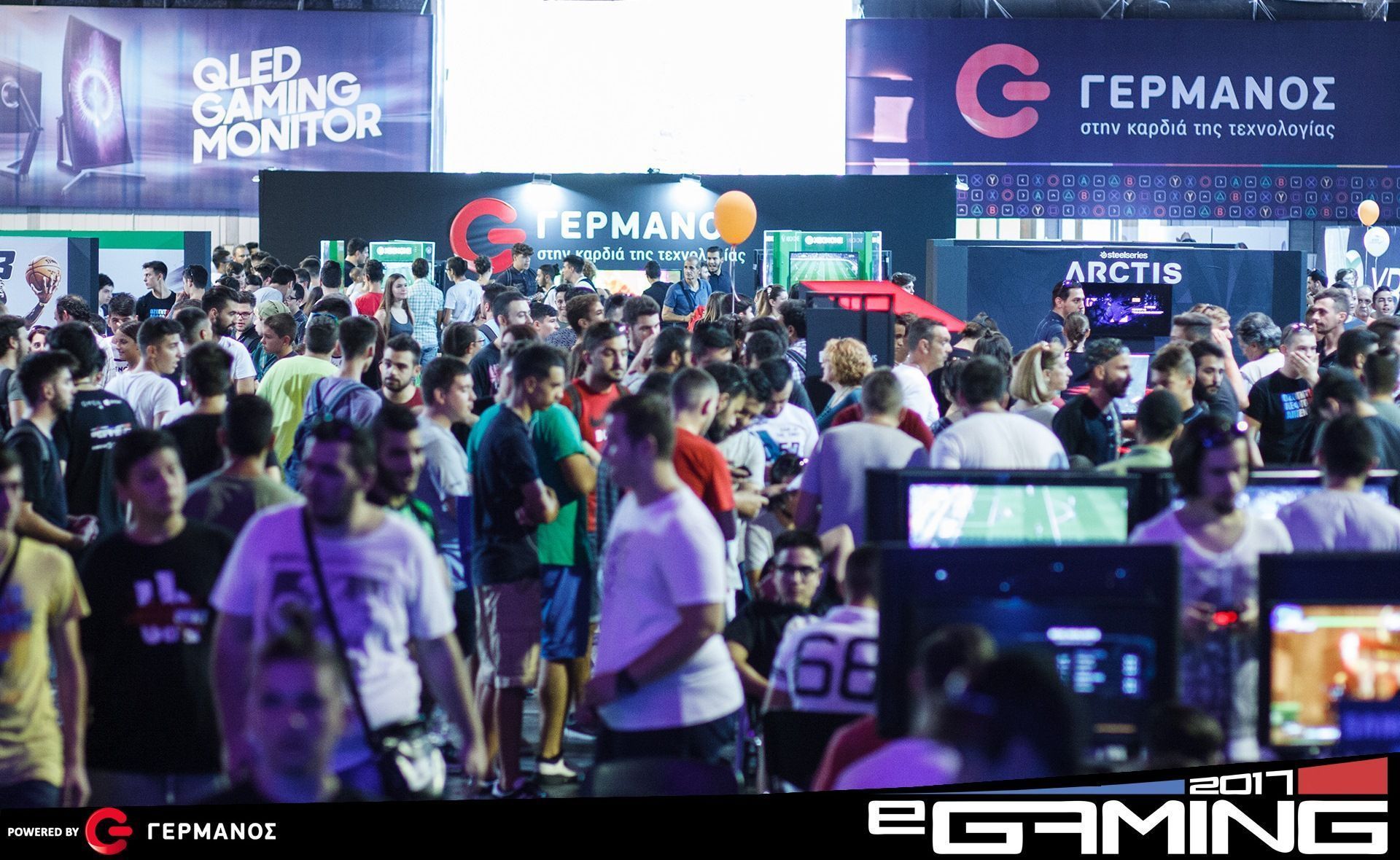 Περισσότεροι από 80.000 επισκέπτες στο eGaming 2017 powered by ΓΕΡΜΑΝΟΣ στη Θεσσαλονίκη