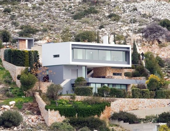 Μια κατοικία σαν παρατηρητήριο στο Σχοινιά (13 pics)
