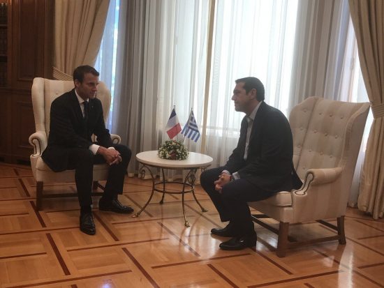 Ο Εμ. Μακρόν στο Μέγαρο Μαξίμου: «Η Ελλάδα είναι για μένα κάτι πολύ σημαντικό» (videο)