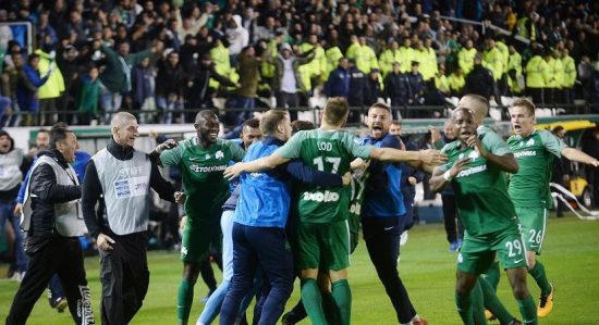 Ο Παναθηναϊκός νικητής με 1-0 στο ντέρμπι με τον Ολυμπιακό