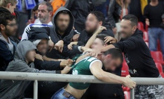 Σοκ από το νέο video από τον άγριο ξυλοδαρμό οπαδού στον αγώνα της Εθνικής με το Γιβραλτάρ
