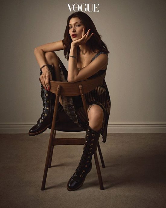 Η Bella Hadid κάνει… ποδαρικό για το 2018 στην κορεατική Vogue (pics)