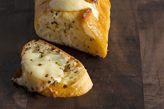 σκορδόψωμο με τυρί