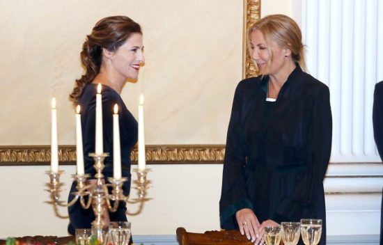 Μπαζιάνα – Μητσοτάκη: Τotal black στο Προεδρικό Μέγαρο! (pic)
