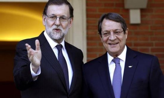 Συγχαρητήριο μήνυμα από Ραχόι σε Αναστασιάδη για την επανεκλογή του