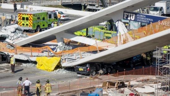 Τραγωδία στο Μαϊάμι: Τουλάχιστον 4 νεκροί από την κατάρρευση πεζογέφυρας