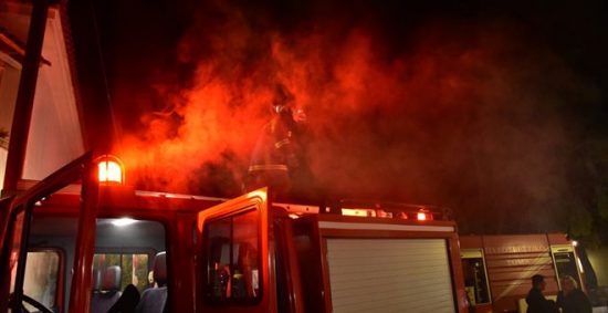 Φωτιά στο Τμήμα Αλλοδαπών Πέτρου Ράλλη