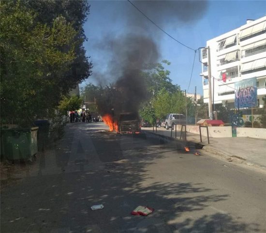 Νέα ένταση έξω από το Golden Hall λίγο πριν τον αγώνα για το Κύπελλο
