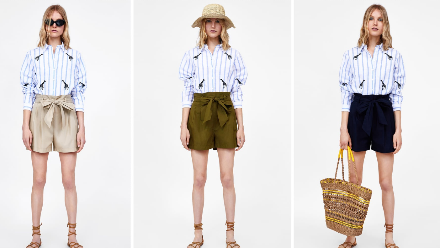 ZARA: Δέκα διαφορετικά σορτς για να είστε στη μόδα φέτος το καλοκαίρι!