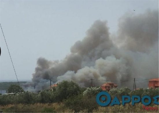Υπό έλεγχο η μεγάλη φωτιά στην Πύλο