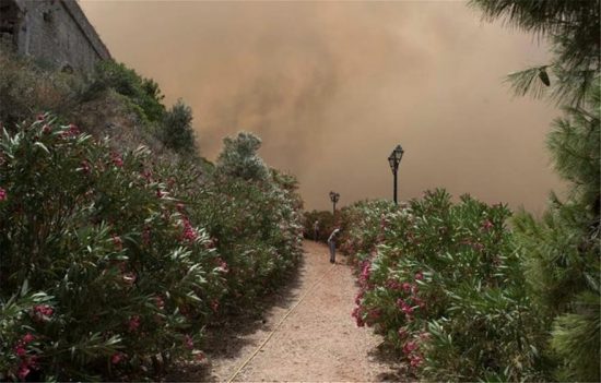 Μεγάλη φωτιά στην Πύλο (video)