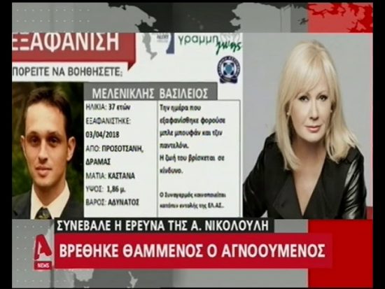 Σοκ στη Δράμα: Θαμμένος σε αυλή σπιτιού εντοπίστηκε ο αγνοούμενος Βασίλης Μελενικλής