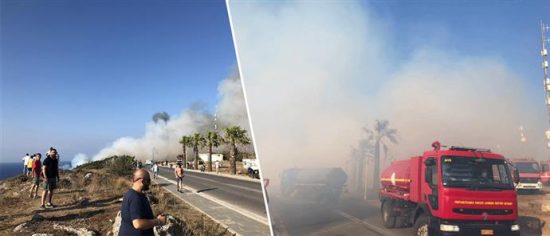 Υπό έλεγχο η φωτιά στη Ρόδο