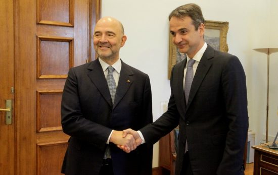 Μητσοτάκης σε Μοσκοβισί: Να είστε πιο προσεκτικός στις τοποθετήσεις σας…