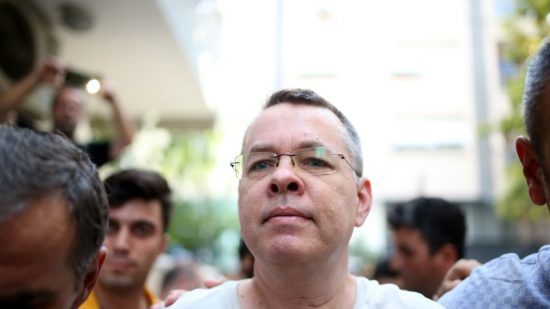 Αισιοδοξία για απελευθέρωση του Αμερικανού πάστορα Μπράνσον