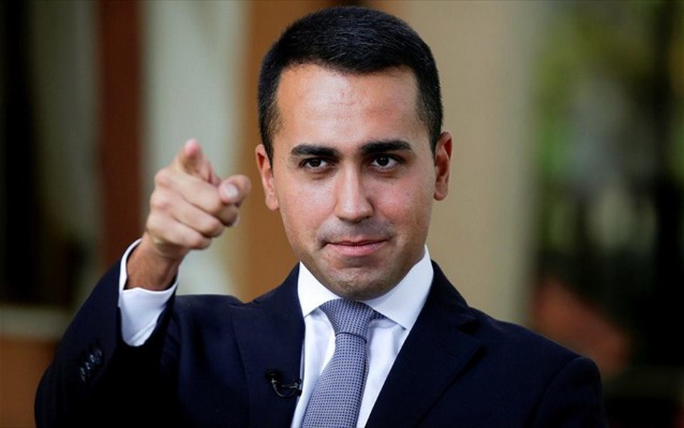 Ο αντιπρόεδρος της Ιταλικής κυβέρνησης Λουίτζι Ντι Μάιο.