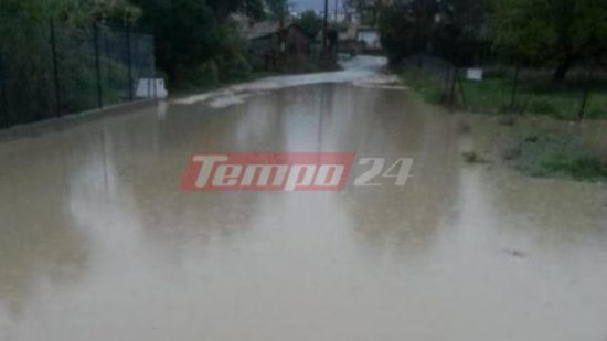 Σφοδρή καταιγίδα πλήττει την Πάτρα (pics)