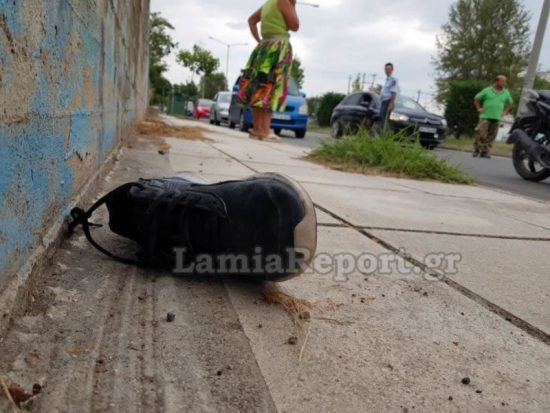 Λαμία: Σοβαρό τροχαίο με θύμα 12χρονο μαθητή (pics)