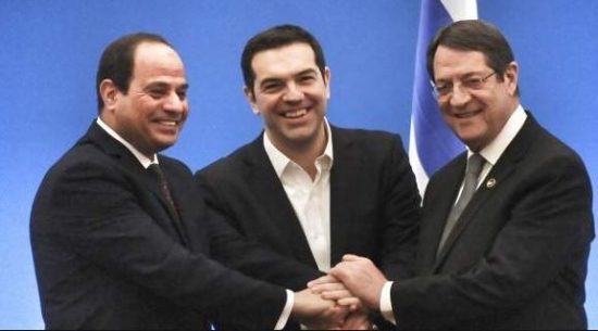 Ξεκίνησε η τριμερής Ελλάδας-Κύπρου-Αιγύπτου