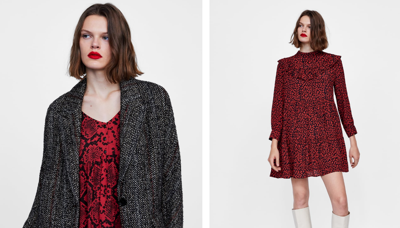 ZARA: Δέκα φορέματα της νέας συλλογής με πολύ στιλάτα μοτίβα και prints!