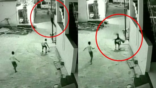 Έπεσε από τον 3ο όροφο και σώθηκε σαν από θαύμα από τον φίλο του