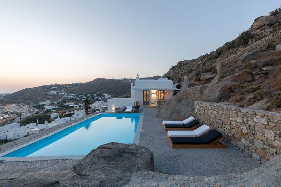 «5b sealine villa»: Μια πολυτελής κατοικία στη Μύκονο με minimal design (17 pics)