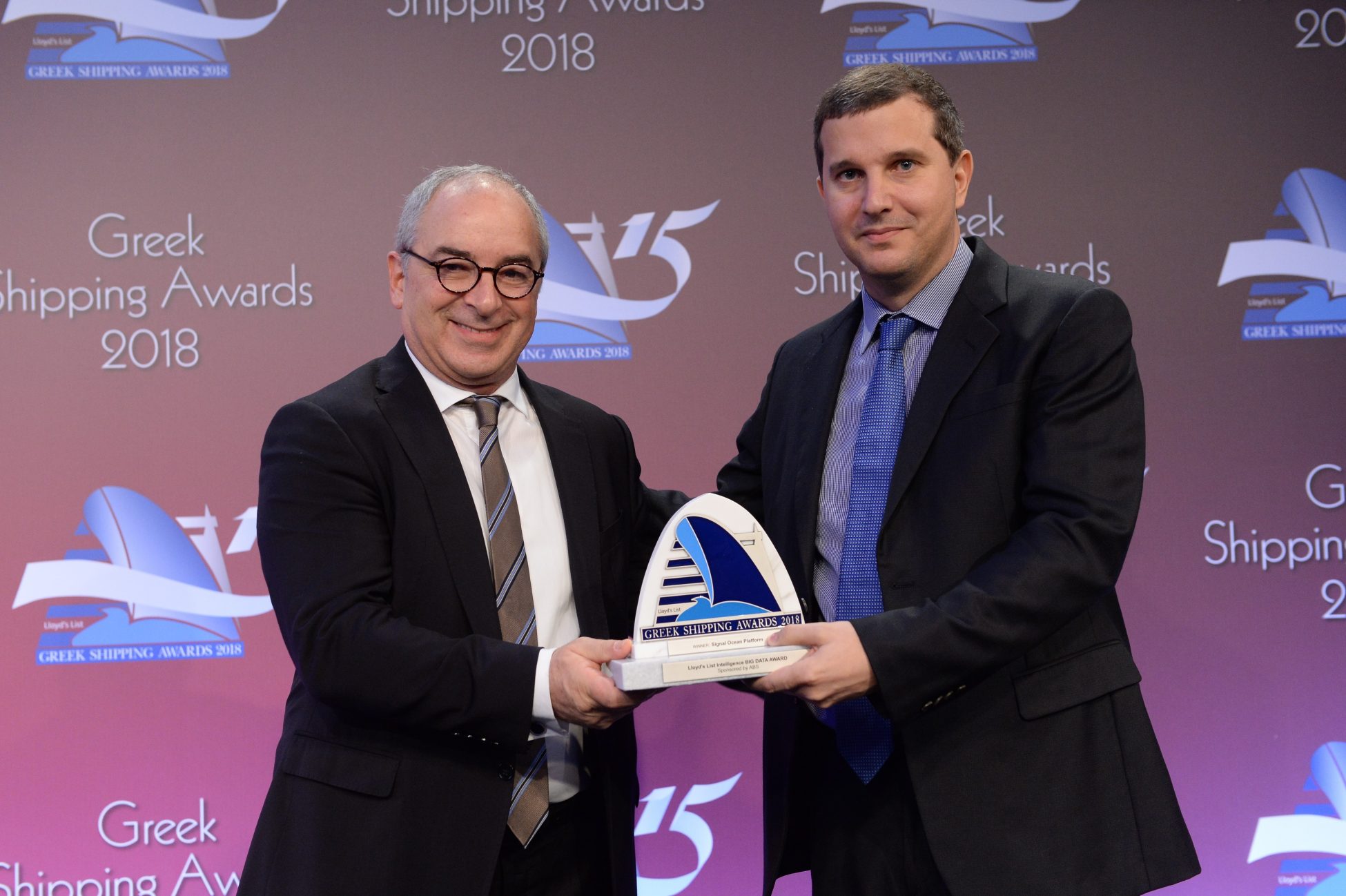 Η Signal Ocean απέσπασε το βραβείο Big Data στα Greek Shipping Awards 2018