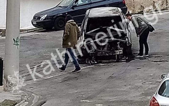 Βρέθηκε καμμένο ΙΧ στο Πετράλωνα – Ίσως σχετίζεται με την βομβιστική επίθεση στον ΣΚΑΪ (video)