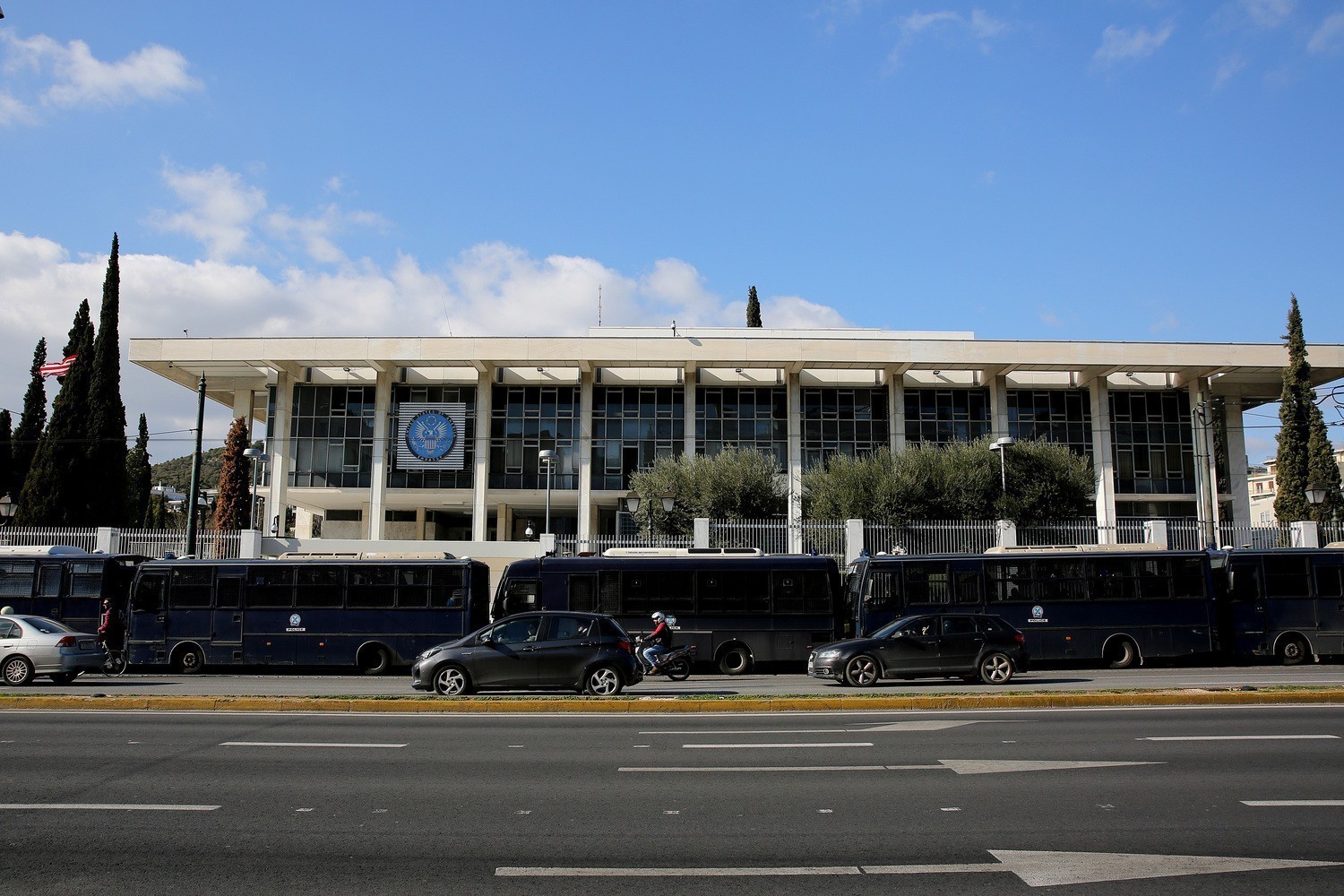 Κλειστή η πρεσβεία των ΗΠΑ στην Αθήνα σήμερα