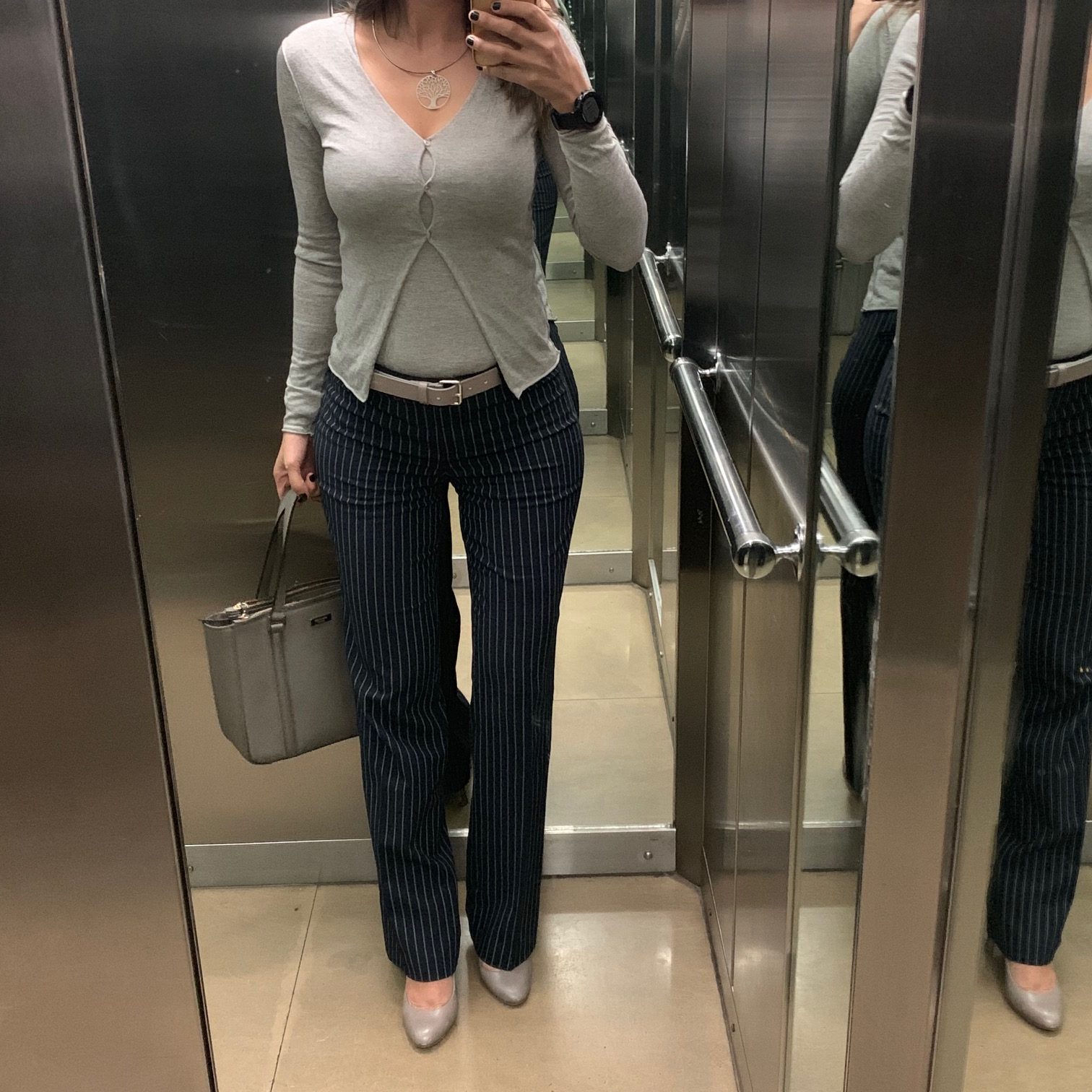 Executive look of the day: Shades of Grey