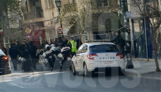«Φρούριο» ο Βόλος για τη συγκέντρωση αντιεξουσιαστών υπέρ του Δ. Κουφοντίνα