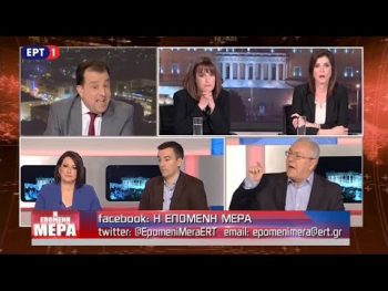 Στ. Μαλέλης vs Σερ. Κοτρώτσου: «Μαλλιά κουβάρια» στον αέρα της ΕΡΤ (video)