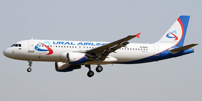 Ένα αεροσκάφος της Ural Airlines