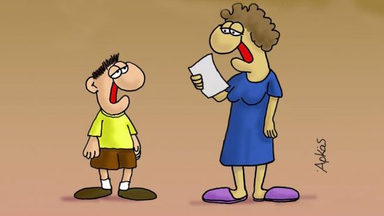 Ο Αρκάς σατιρίζει ξανά τα αγγλικά του πρωθυπουργού!