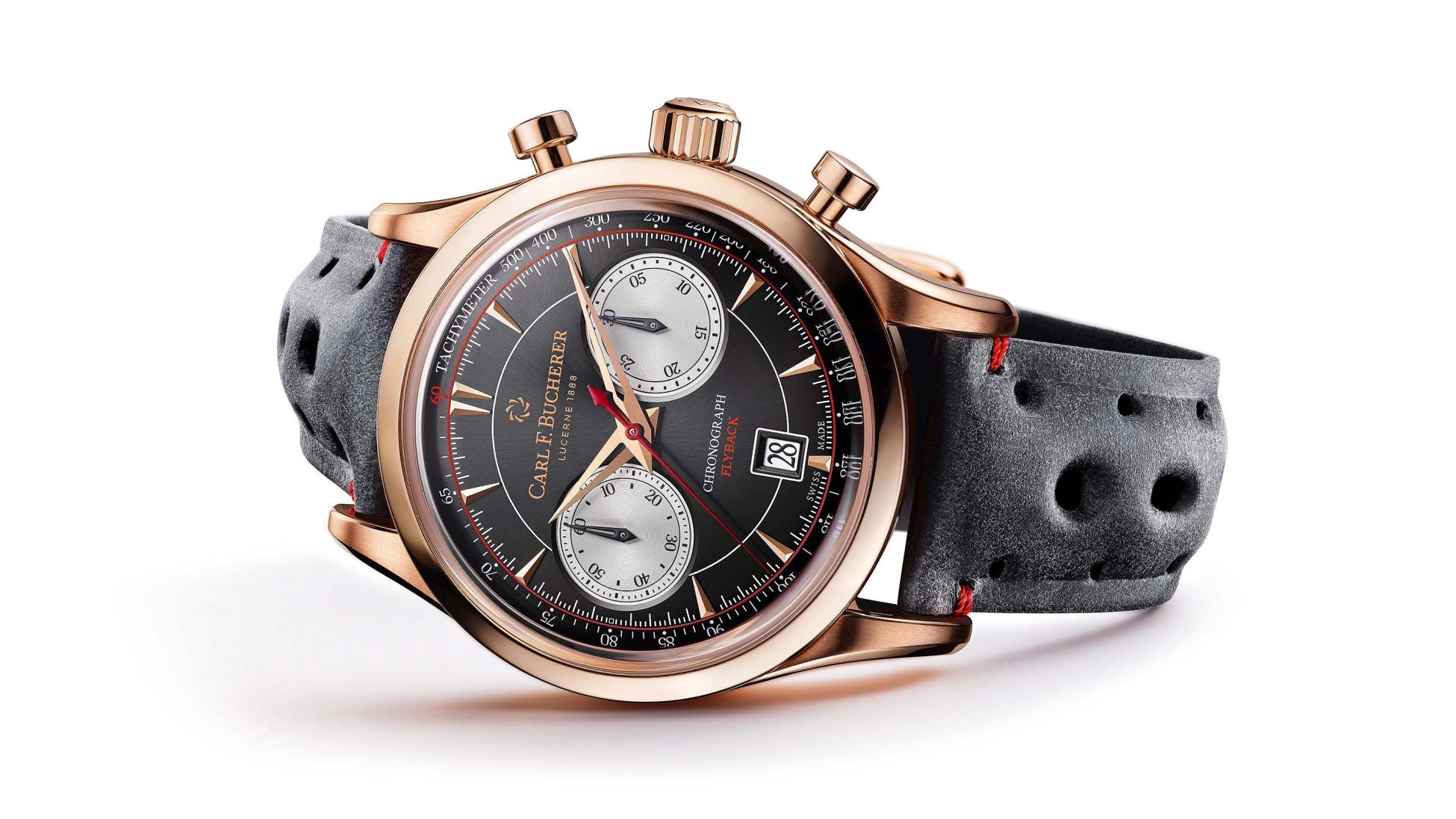 Η λεπτή ισορροπία του Carl F. Bucherer Manero Flyback σε ροζ χρυσό