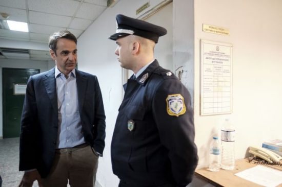 Μητσοτάκης από το ΑΤ Ακροπόλεως: Καμία απολύτως ανοχή στη βία