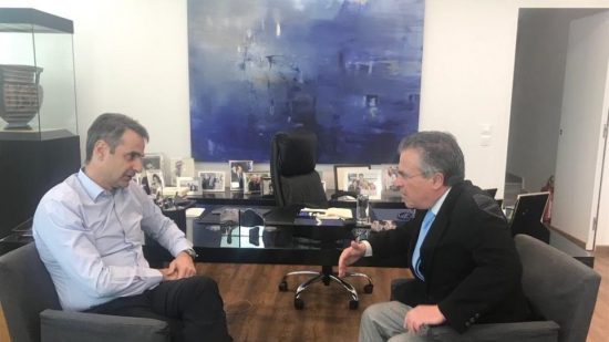 Συνάντηση Μητσοτάκη-Ντινόπουλου – Δεν θα πάρει τη θέση του Μεϊμαράκη στη Βουλή