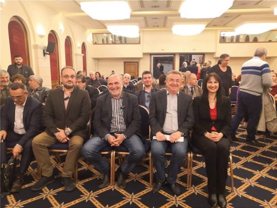 «Τρεις κι ο κούκος» στην ομιλία της Κουντουρά στο Ηράκλειο (εικόνες)
