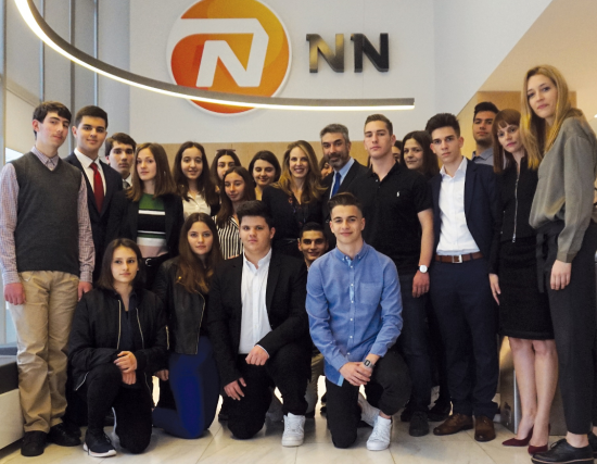 Η NN Hellas συμβάλλει στον επαγγελματικό προσανατολισμό των νέων μέσα από το πρόγραμμα «Leaders for a Day»