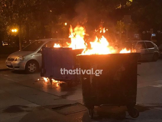Θεσσαλονίκη: Μολότοφ σε αστυνομικούς μετά από νέα πορεία για τον Κουφοντίνα